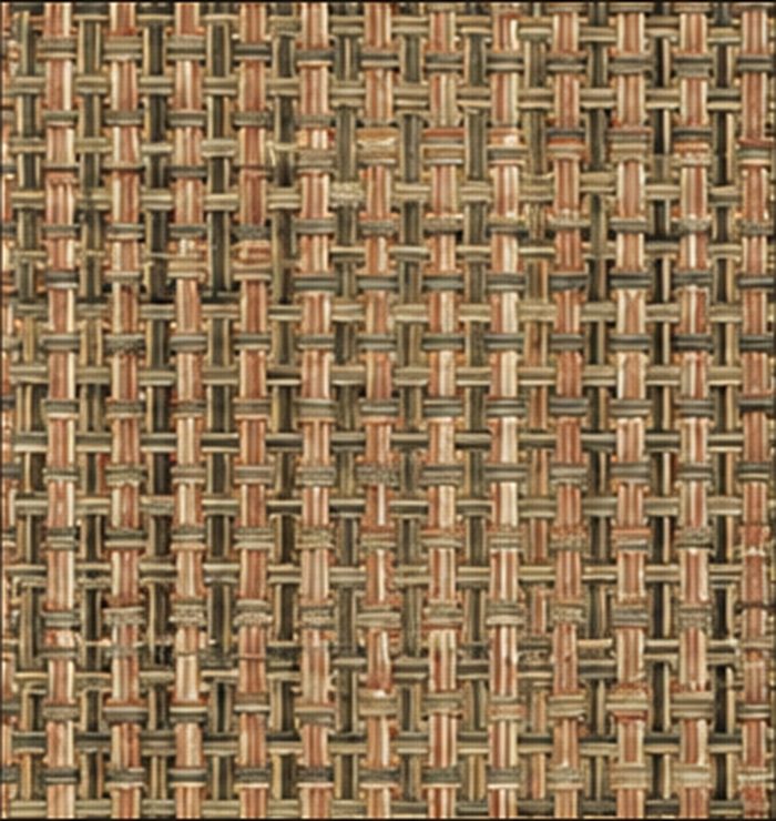 Redwood Infinity outdoor rug woven vinyl color swatch